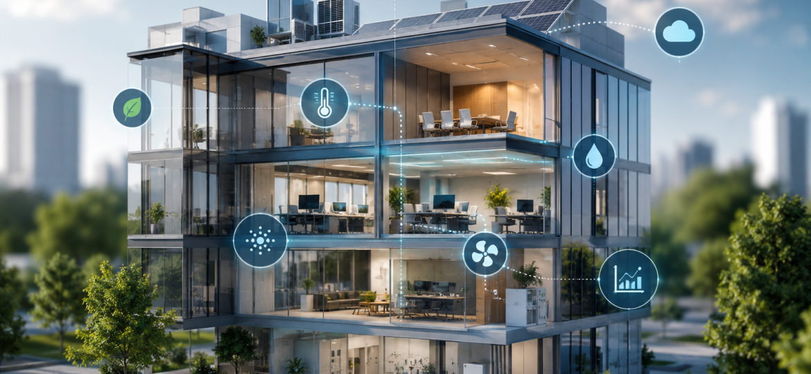 Tecnología, IoT y calidad ambiental el futuro de los edificios inteligentes